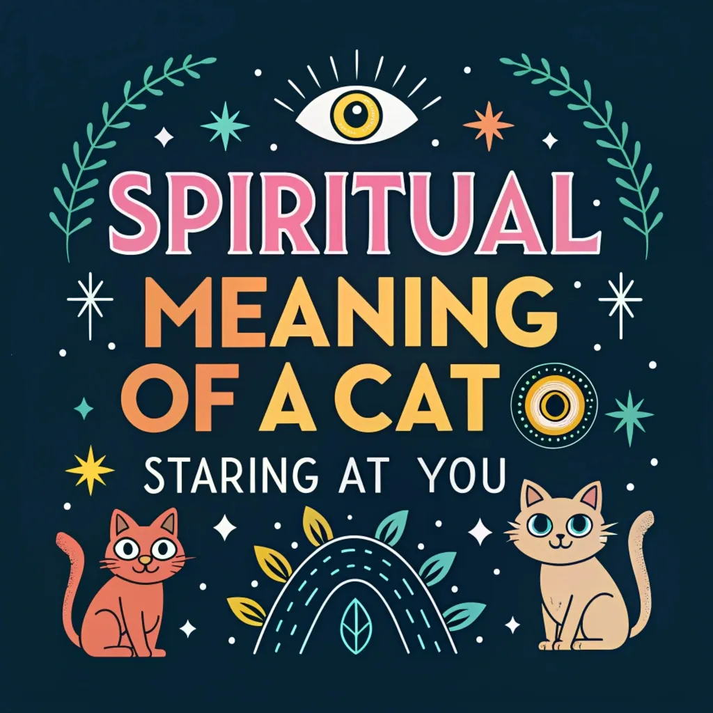 Spiritual Meaning of a Cat Staring at You: Signs & Messages