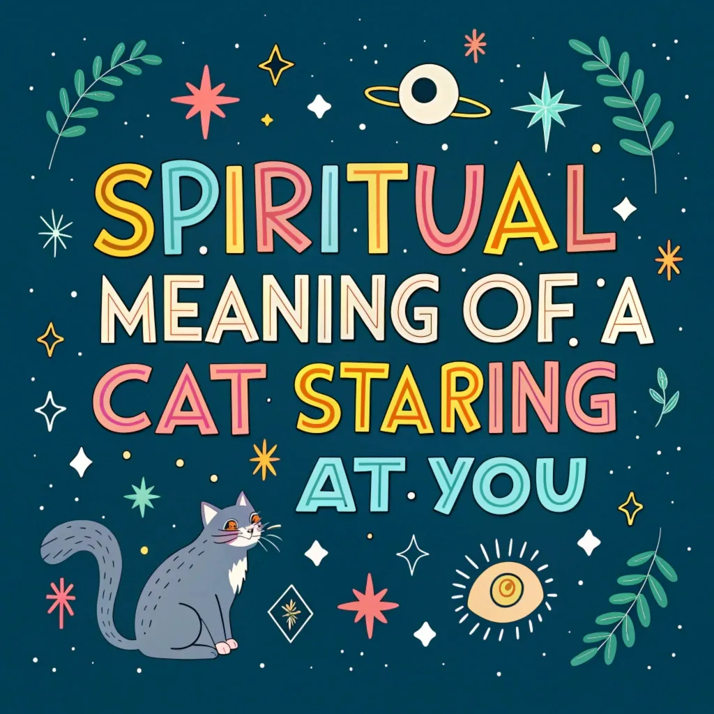 Spiritual Meaning of a Cat Staring at You: Signs & Messages