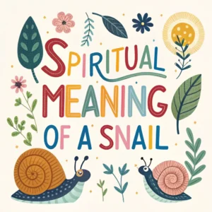 Read more about the article The Spiritual Meaning of a Snail: Singificance Revealed