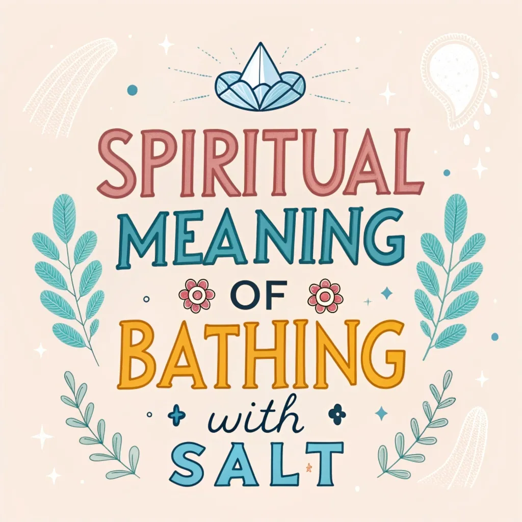 11 Spiritual Meanings of Salt Bathing: The Healing Waters