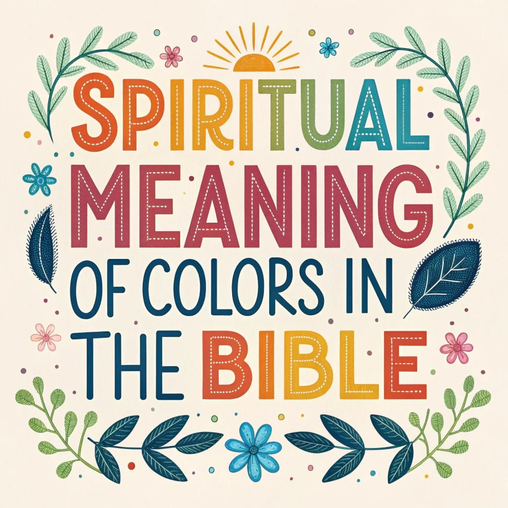 Spiritual Meaning of Colors in the Bible: Divine Symbolism