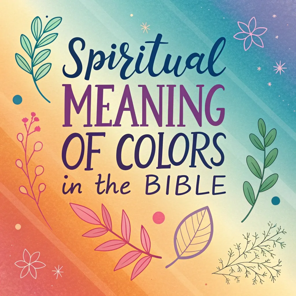 You are currently viewing Spiritual Meaning of Colors in the Bible: Divine Symbolism