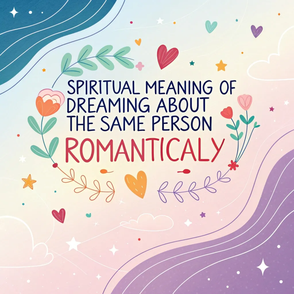 14 Spiritual Meaning of Dreaming About the Same Person Romantically