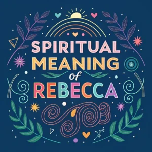 Read more about the article The Spiritual Meaning of Rebecca: Divine Beauty & Strength