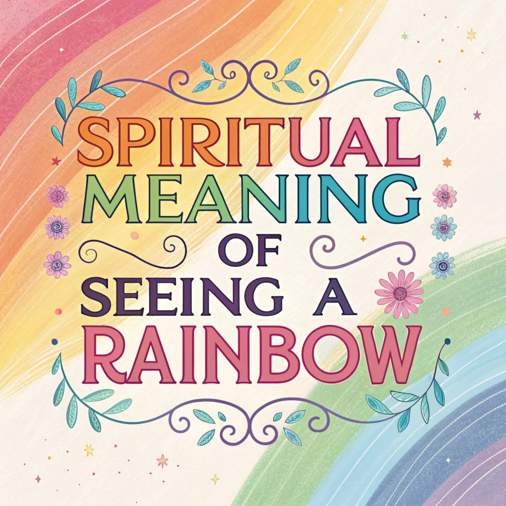 The Spiritual Meaning of Seeing a Rainbow: Divine Messages