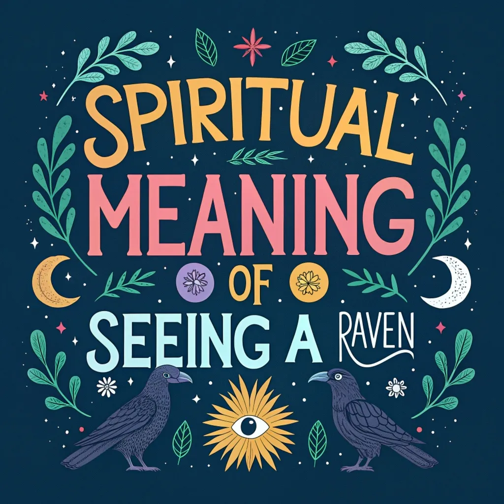 The Spiritual Meaning of Seeing a Raven: Deeper Symbolism