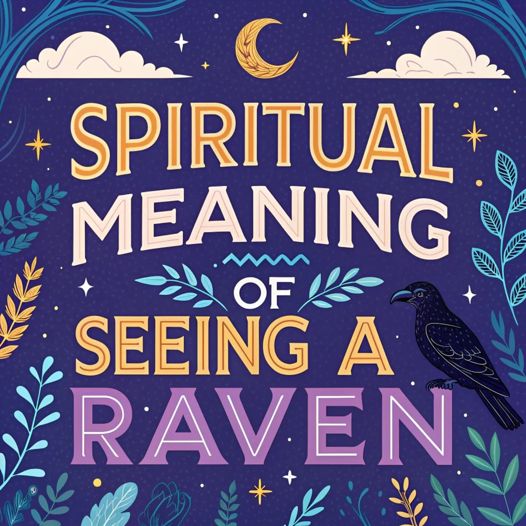 The Spiritual Meaning of Seeing a Raven: Deeper Symbolism