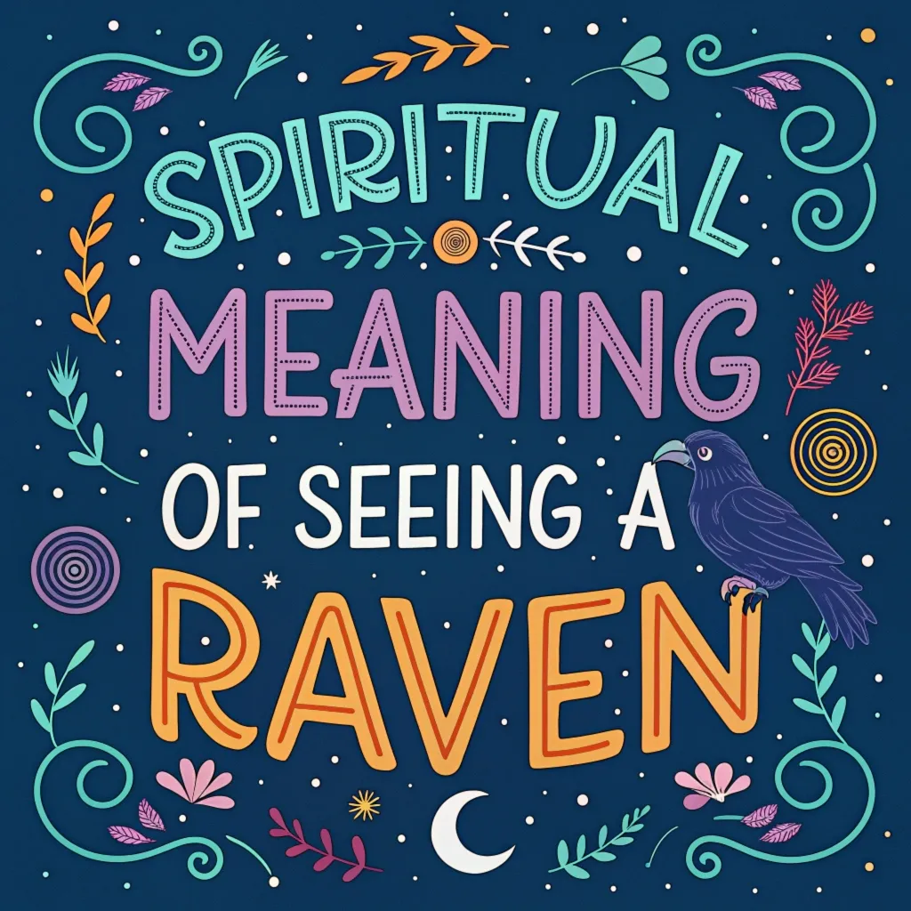 The Spiritual Meaning of Seeing a Raven: Deeper Symbolism