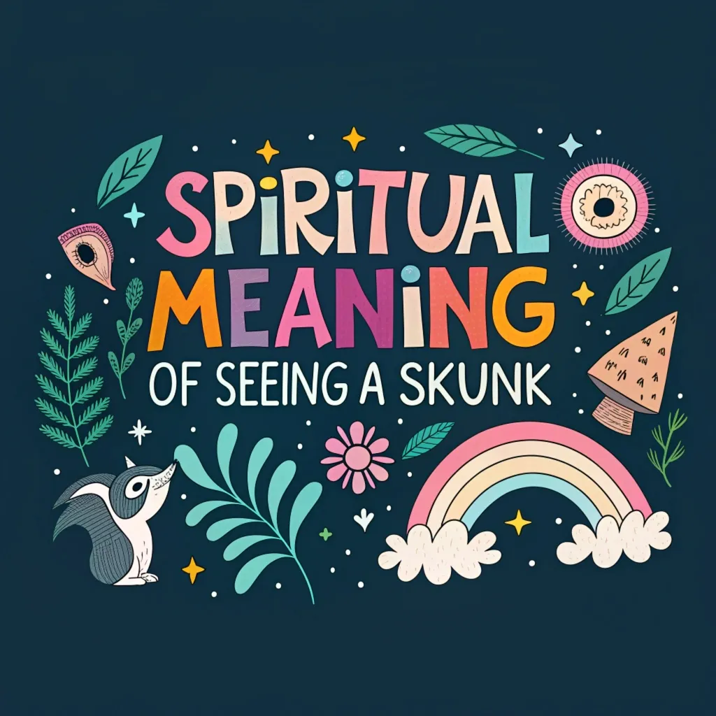 The Spiritual Meaning of Seeing a Skunk: Messages & Signs