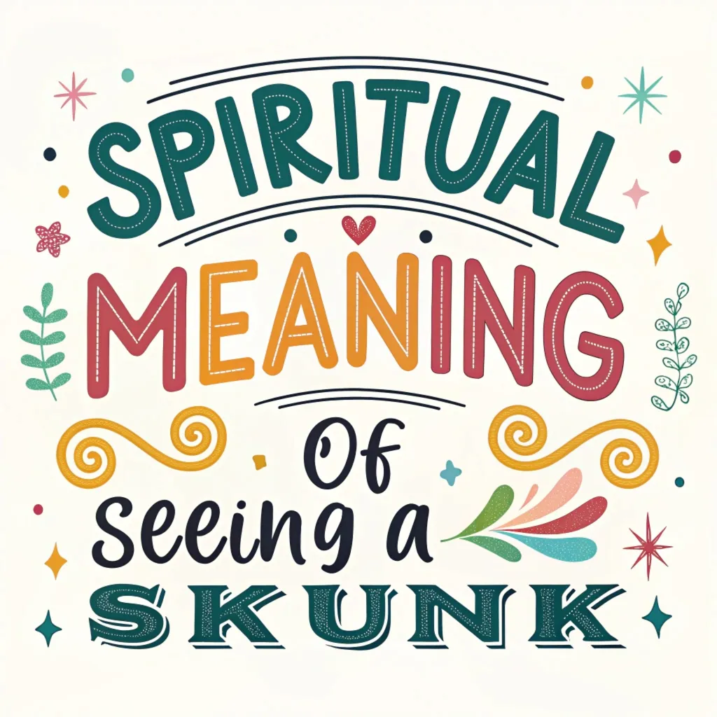 The Spiritual Meaning of Seeing a Skunk: Messages & Signs