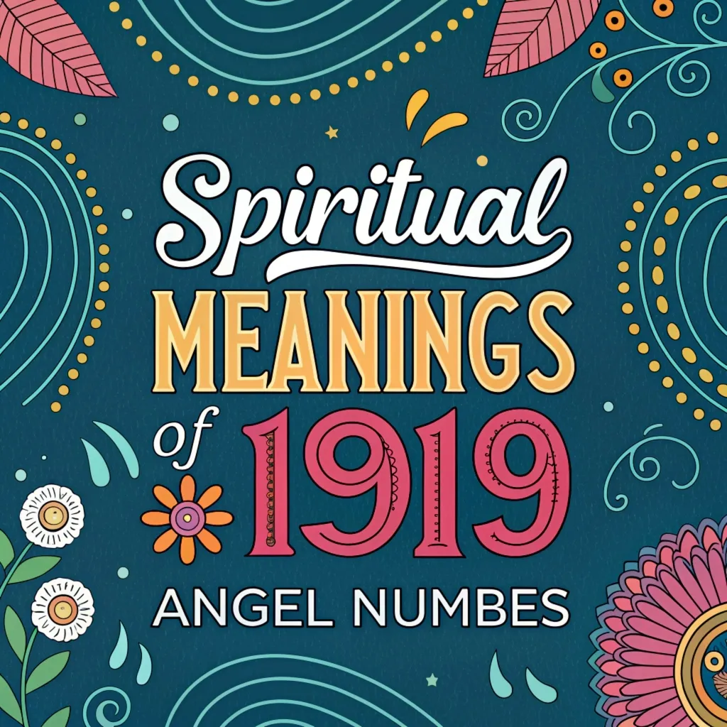 Spiritual Significance of Angel Number 1919: Divine Messages