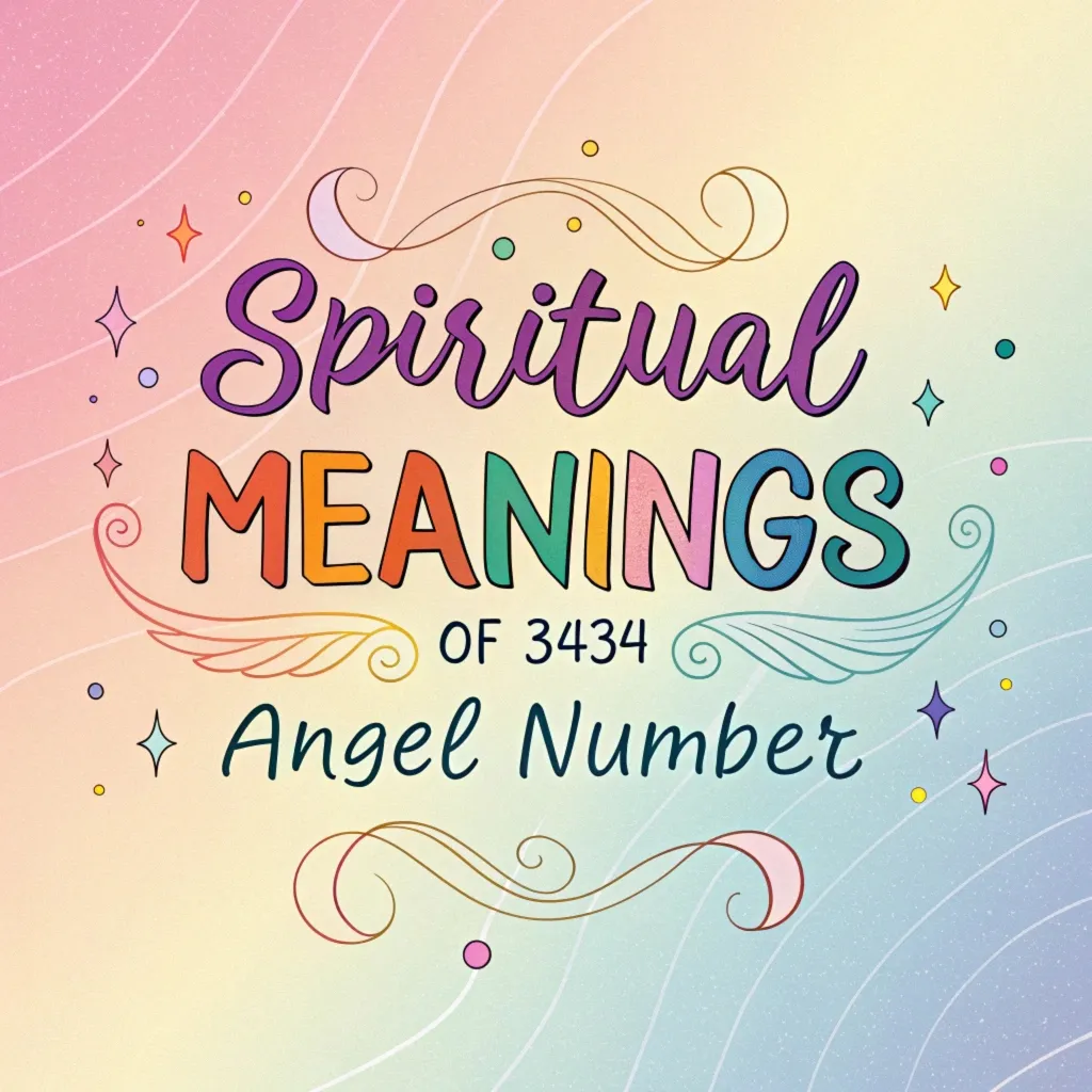 Spiritual Significance of Angel Number 3434: Divine Messages