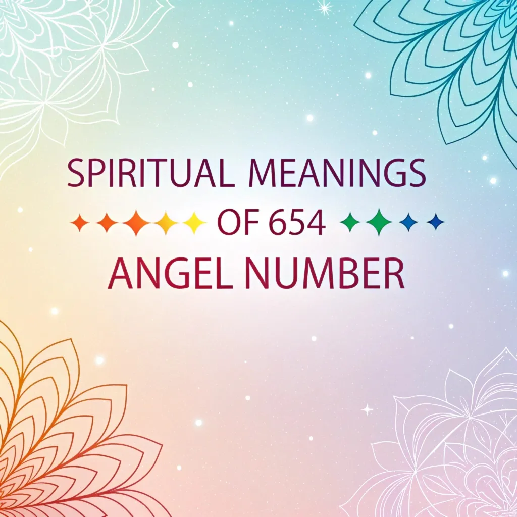 Spiritual Significance of 654 Angel Number: Divine Messages