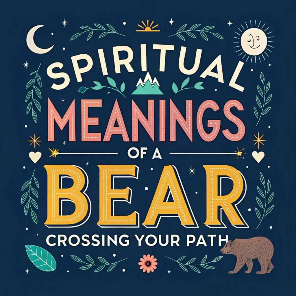 Spiritual Meanings of a Bear Crossing Your Path: 12 Insights