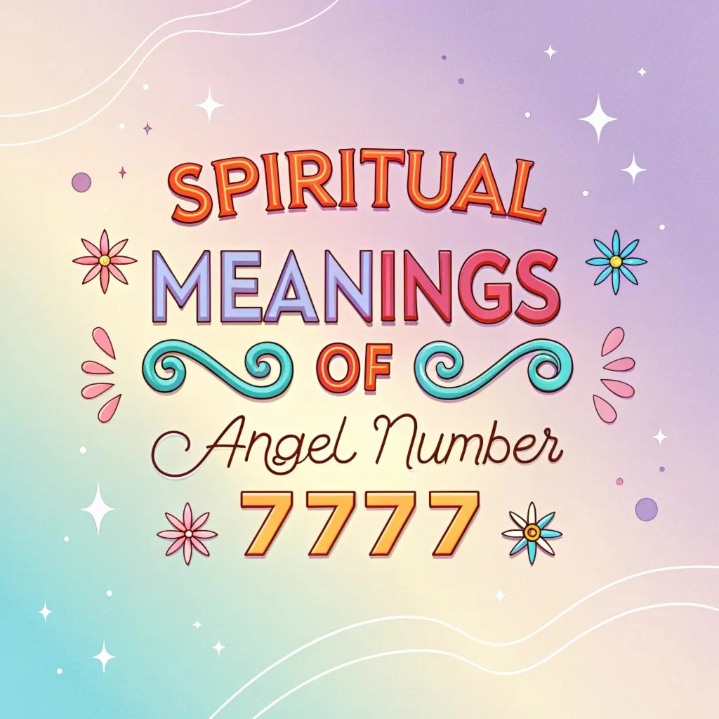 Spiritual Meanings Of Angel Number 7777: Divine Messages