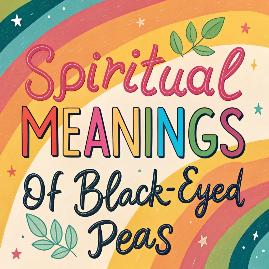 You are currently viewing 13 Spiritual Meanings of Black-Eyed Peas: The Lucky Legume