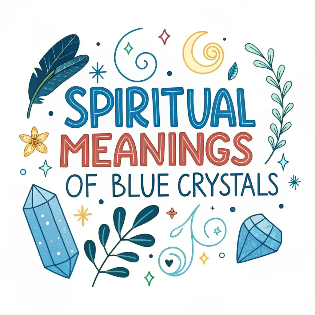 Spiritual Meanings of Blue Crystals: Nature's Magical Helpers