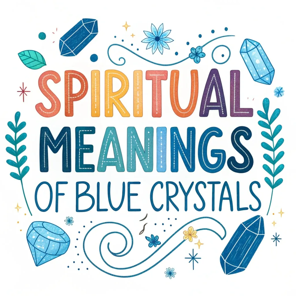 Spiritual Meanings of Blue Crystals: Nature's Magical Helpers