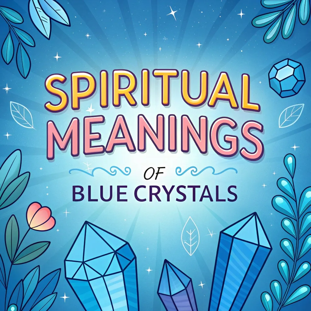 Spiritual Meanings of Blue Crystals: Nature's Magical Helpers