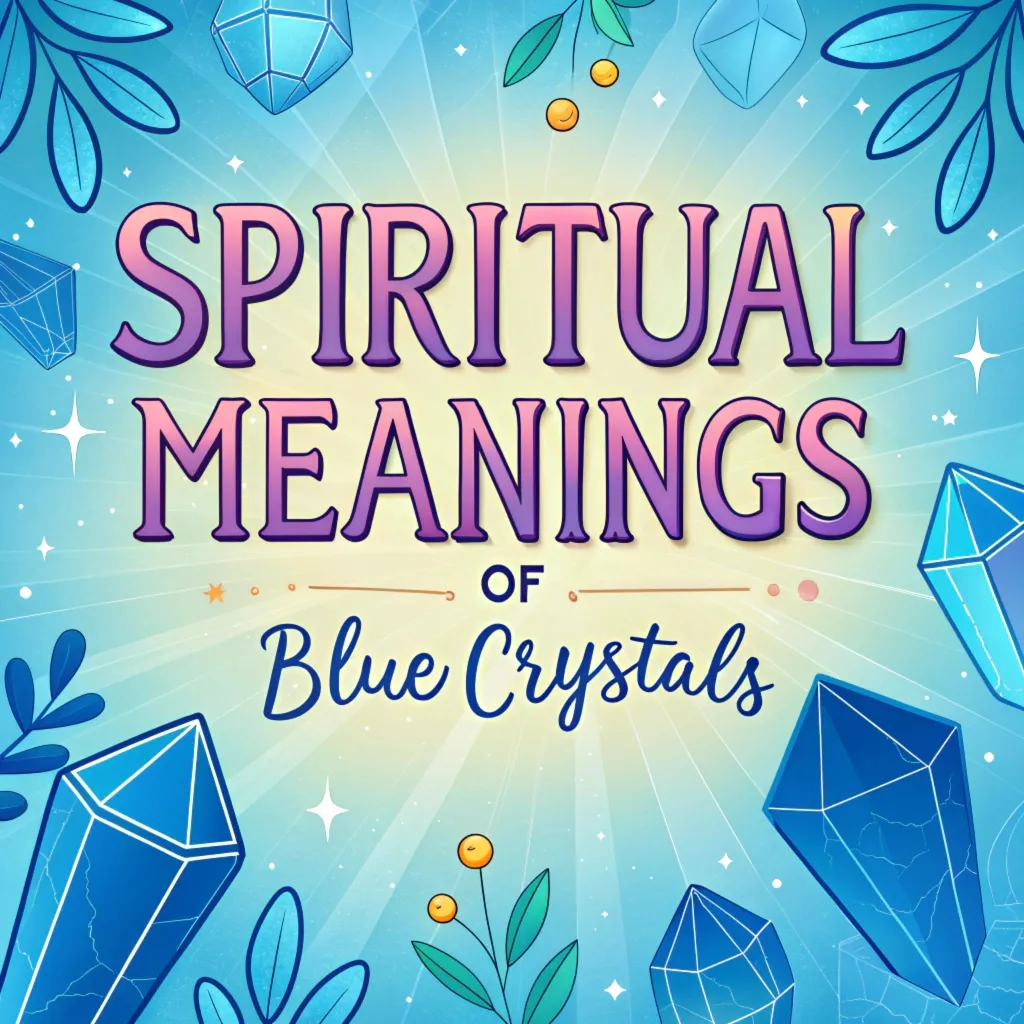 Spiritual Meanings of Blue Crystals: Nature's Magical Helpers