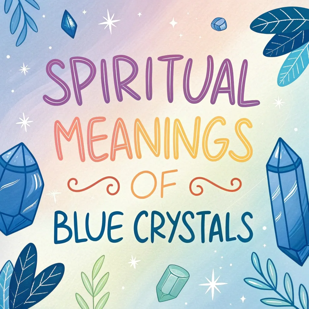 Spiritual Meanings of Blue Crystals: Nature's Magical Helpers