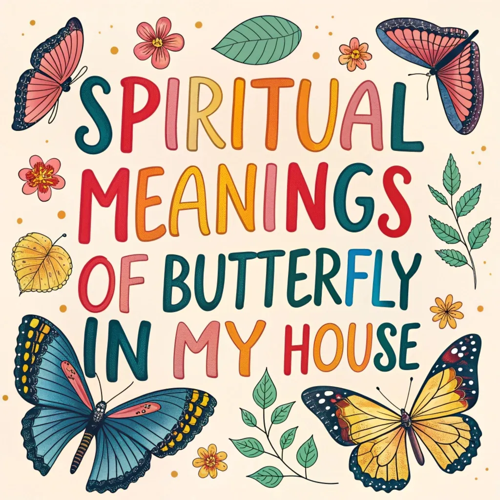 You are currently viewing 19 Spiritual Meanings of a Butterfly in Your House: Divine Signs