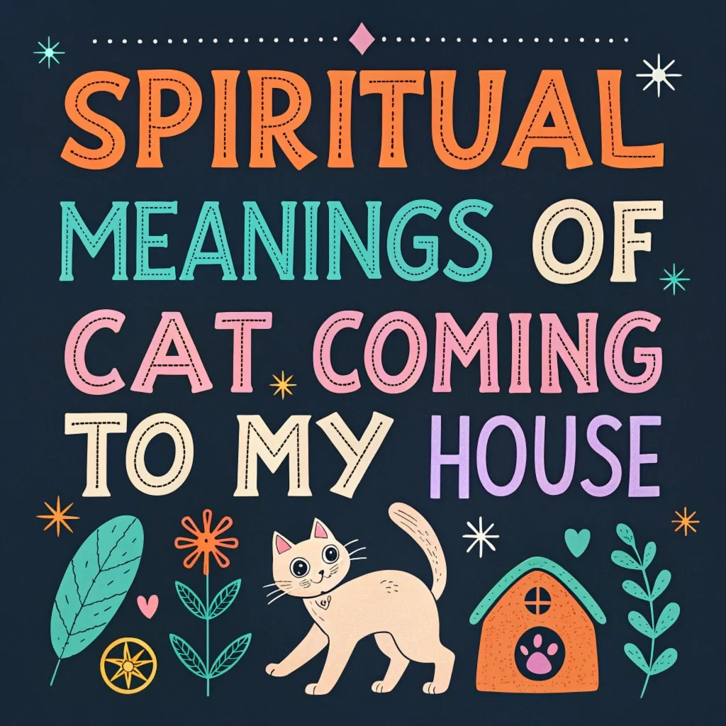 Spiritual Meanings of Cat Coming to My House: Signs & Insights