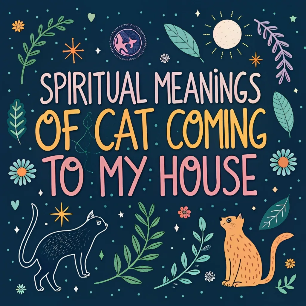 Spiritual Meanings of Cat Coming to My House: Signs & Insights