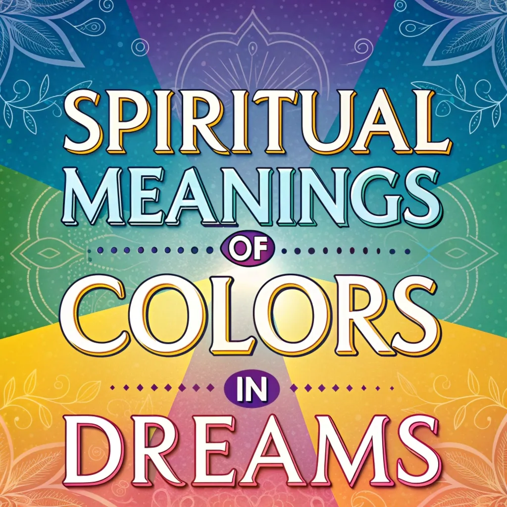 15 Spiritual Meanings & Symbolism of Colors in Dreams