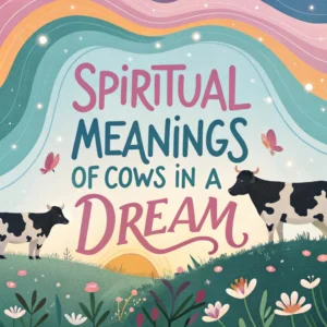 Read more about the article 12 Spiritual Meanings of Cows in a Dream: Divine Symbolism