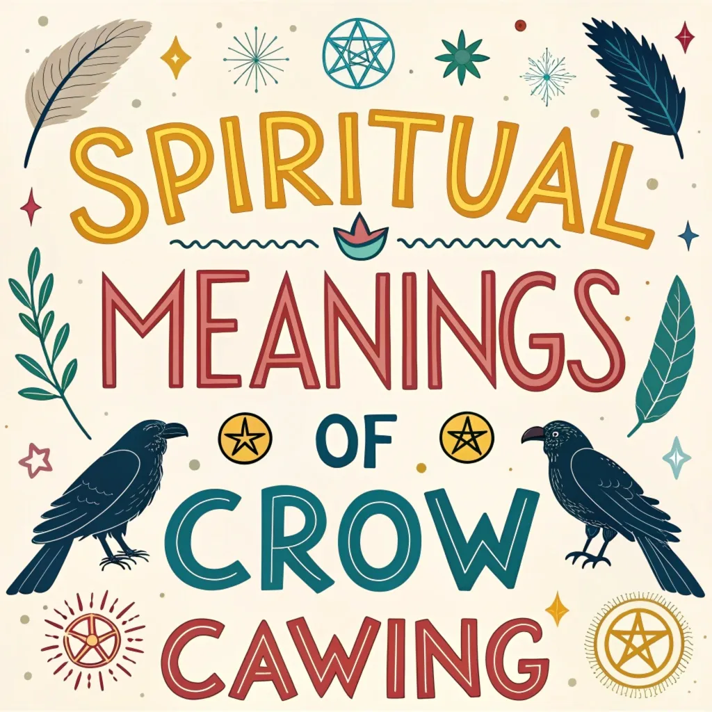 crow cawing 4 times spiritual meaning love