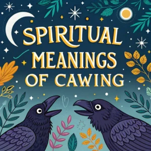 Read more about the article Spiritual Meanings of Crow Cawing: Insights & Messages