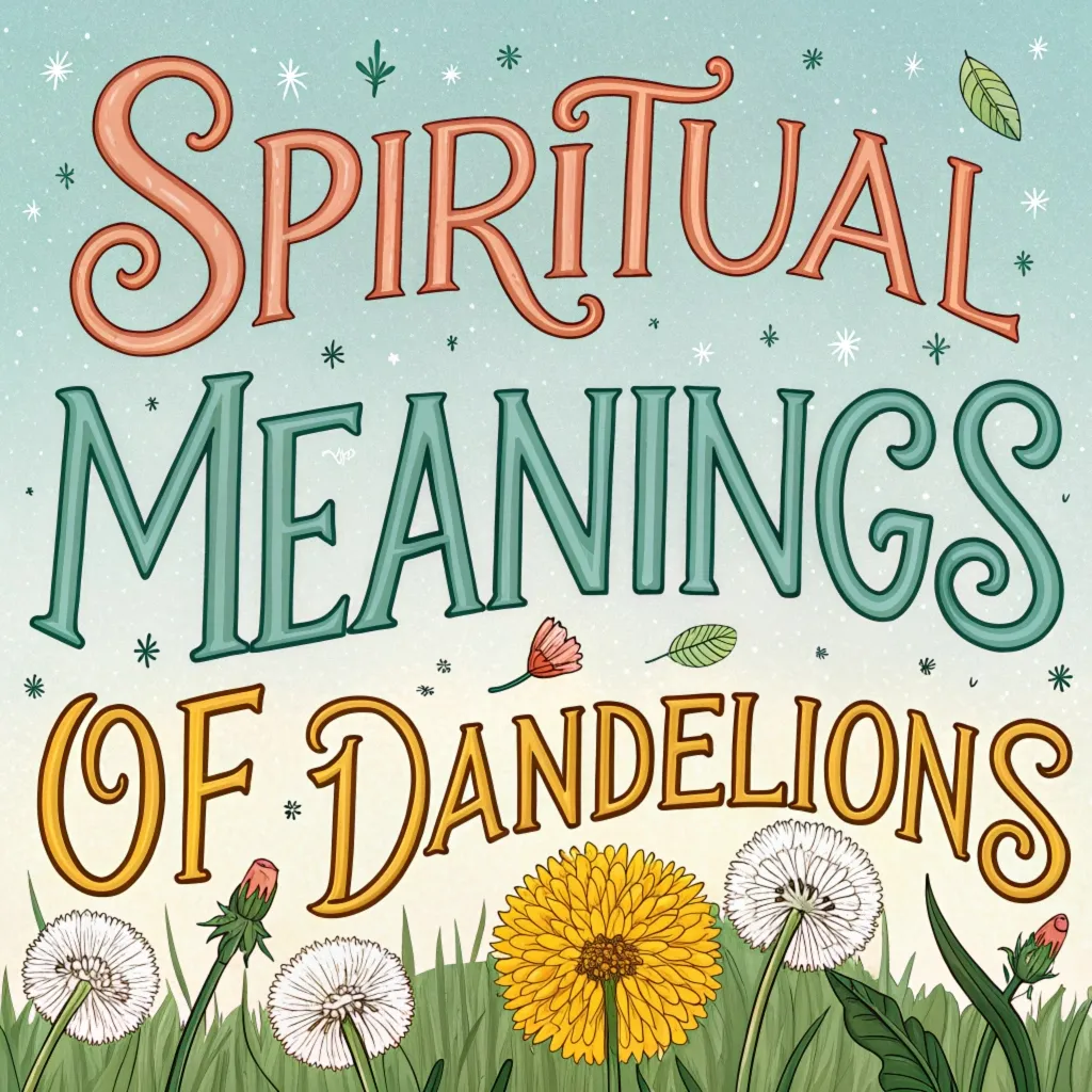 17 Spiritual Meanings of Dandelions: Nature's Resilient Messengers