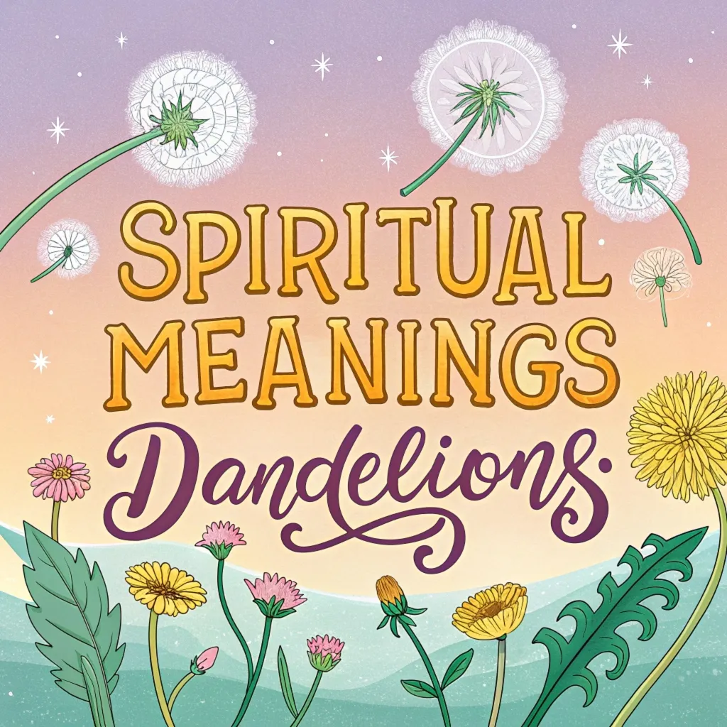 17 Spiritual Meanings of Dandelions: Nature's Resilient Messengers