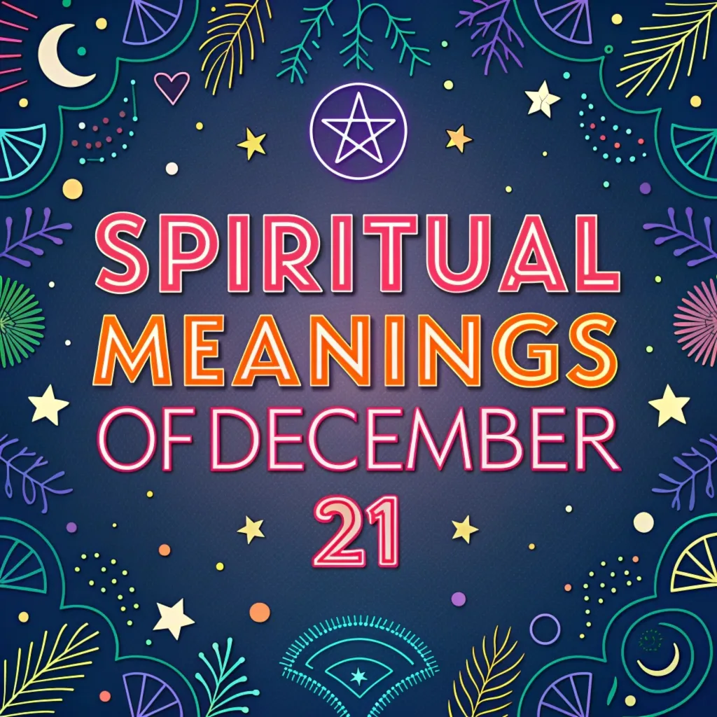 Spiritual Meanings of December 21: Illuminating the Soul