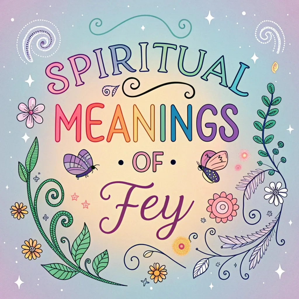 Spiritual Meanings of Fey: Messages from the Fairy World