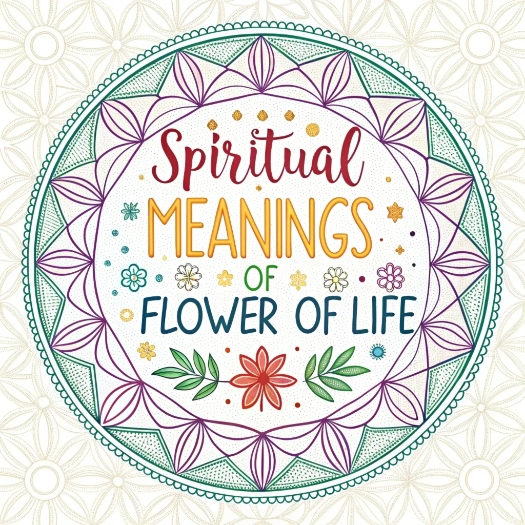 15 Spiritual Meanings of the Flower of Life: Sacred Geometry