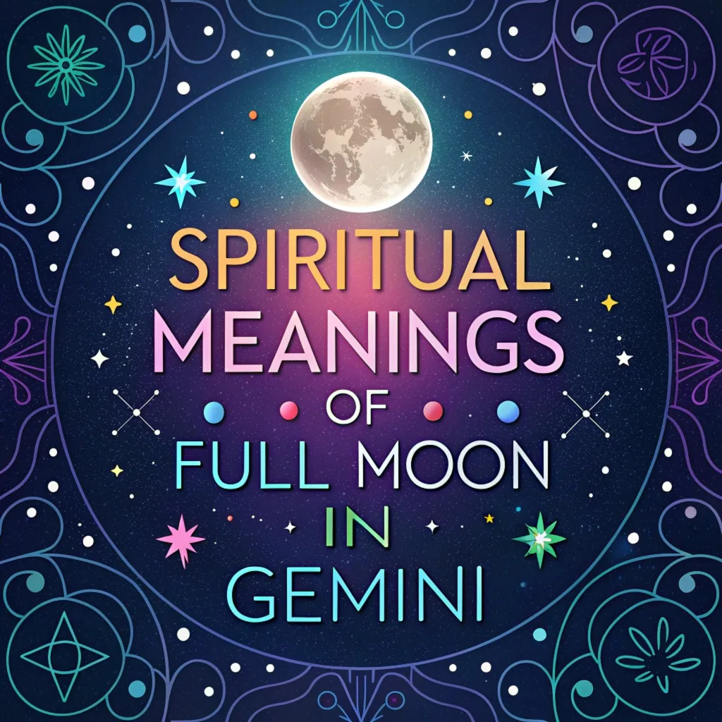 12 Spiritual Meanings Of The Full Moon In Gemini 2024 December