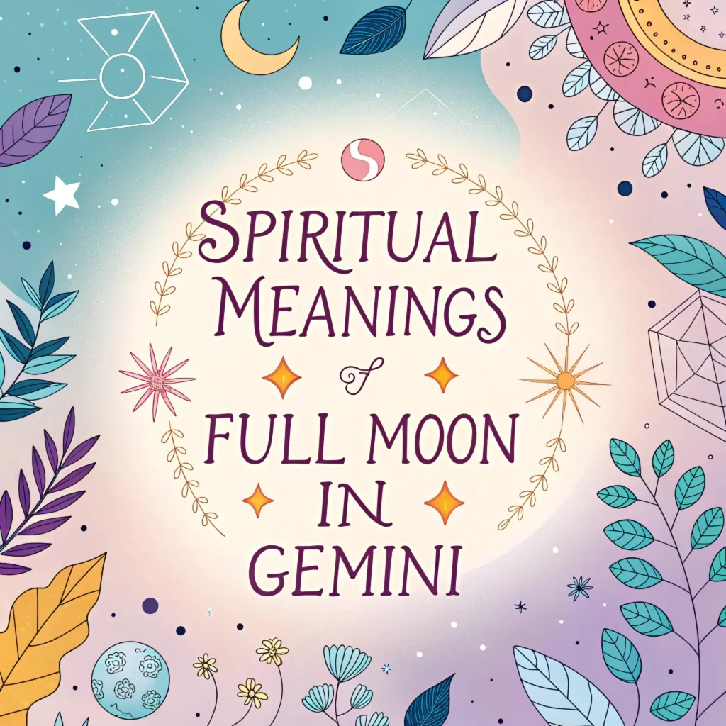 12 Spiritual Meanings Of The Full Moon In Gemini 2024 December