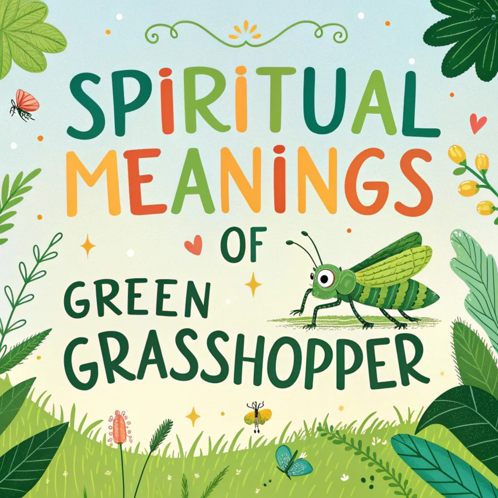 15 Spiritual Meanings of Green Grasshoppers: Nature's Wisdom