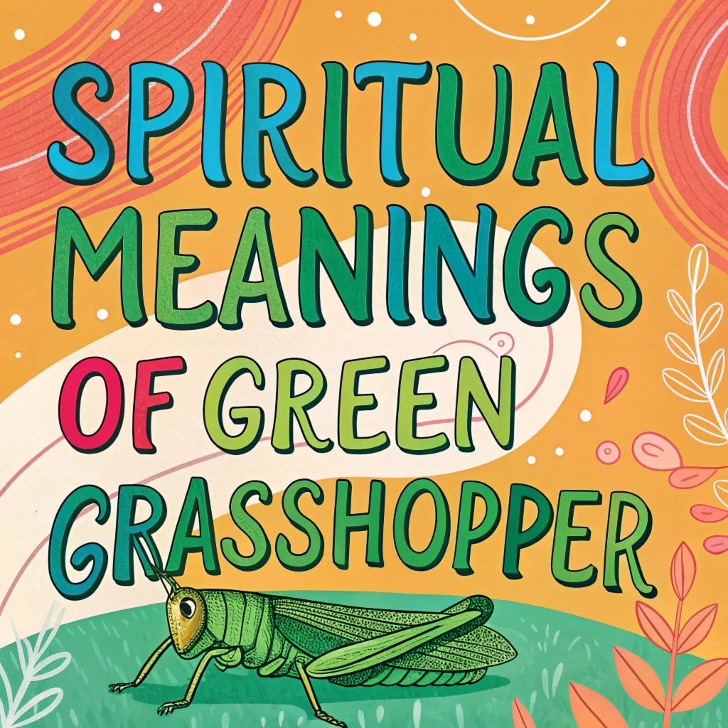 15 Spiritual Meanings of Green Grasshoppers: Nature's Wisdom