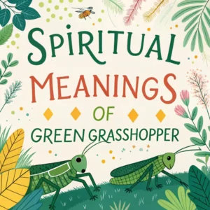 Read more about the article 15 Spiritual Meanings of Green Grasshoppers: Nature’s Wisdom