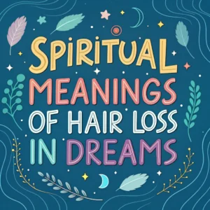 Read more about the article 12 Spiritual Meanings of Hair Loss Dreams: Hidden Messages