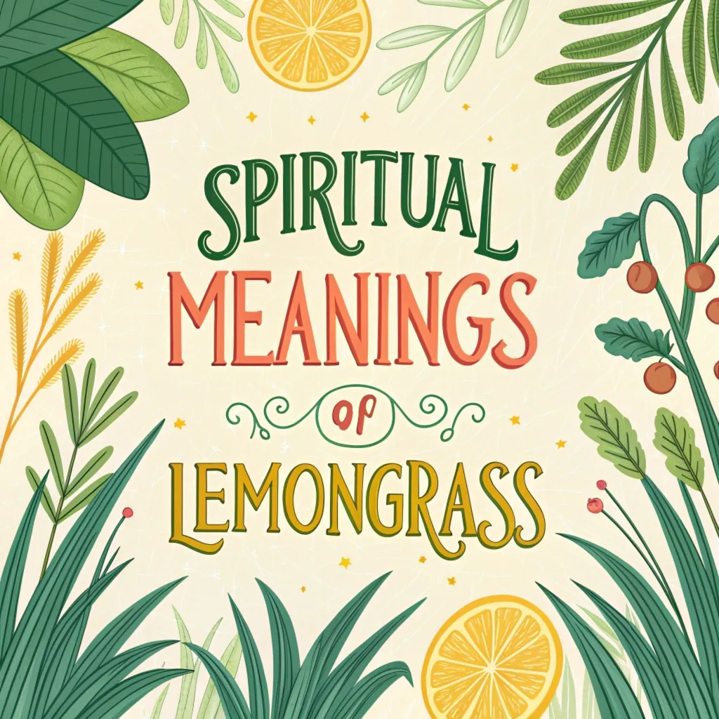 14 Spiritual Meanings of Lemongrass: Its Mystical Essence