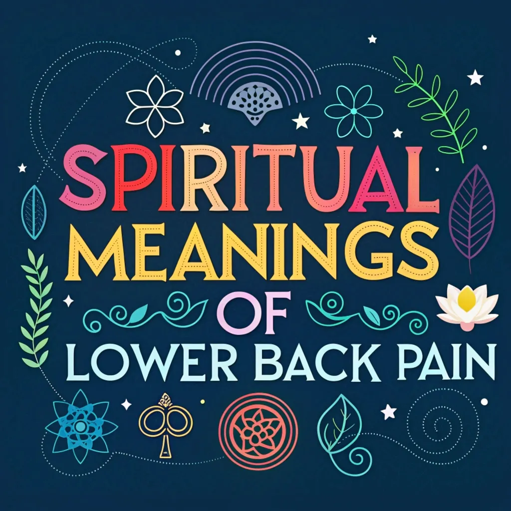 12 Spiritual Meanings of Lower Back Pain: Inner Healing Guide