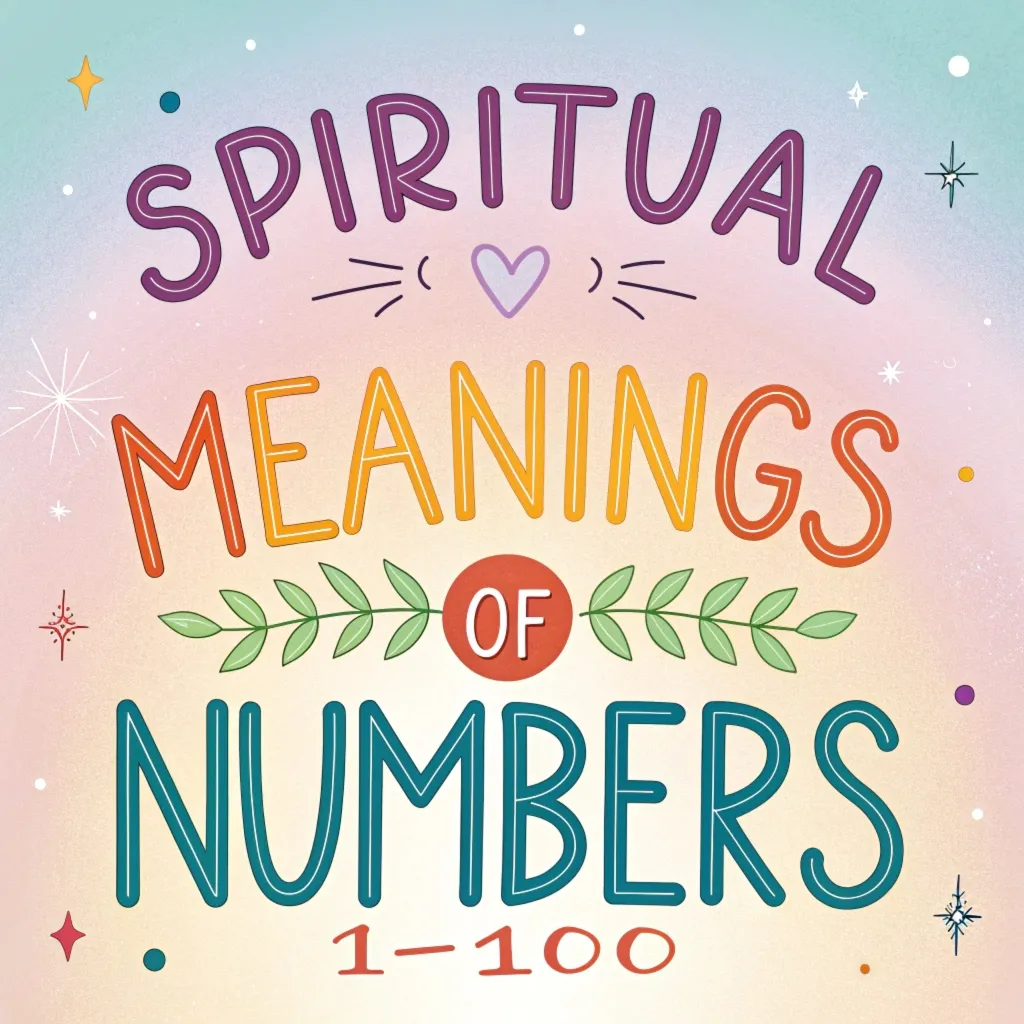 Spiritual Meanings of Numbers 1-100: A Comprehensive Guide