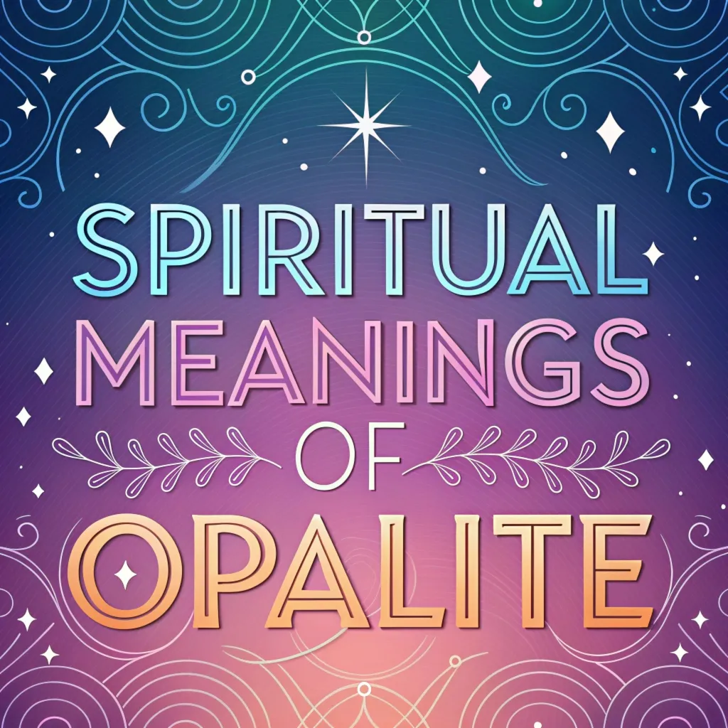 13 Spiritual Meanings of Opalite: Guide to Inner Harmony