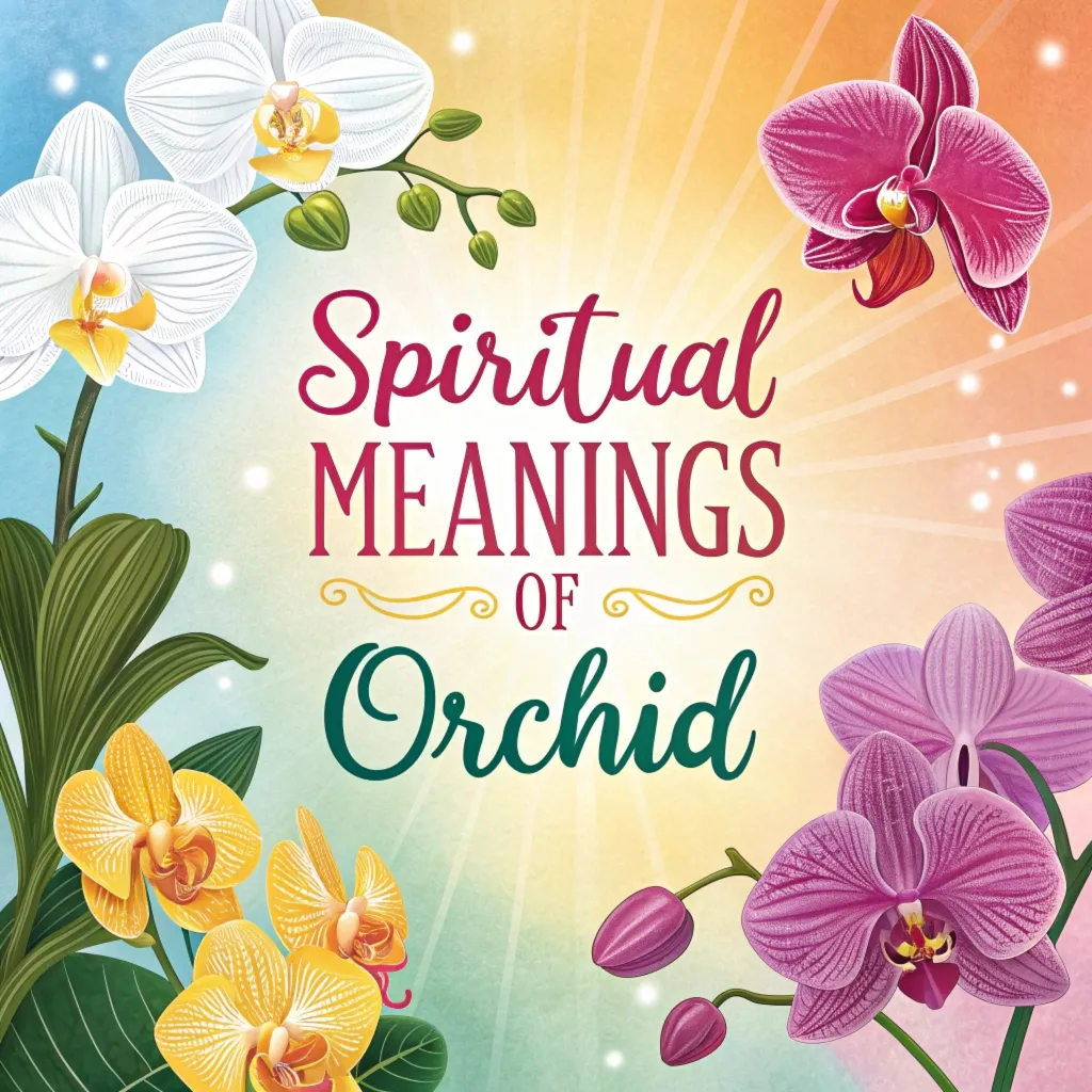 You are currently viewing 14 Spiritual Meanings of Orchids: Symbolism & Significance