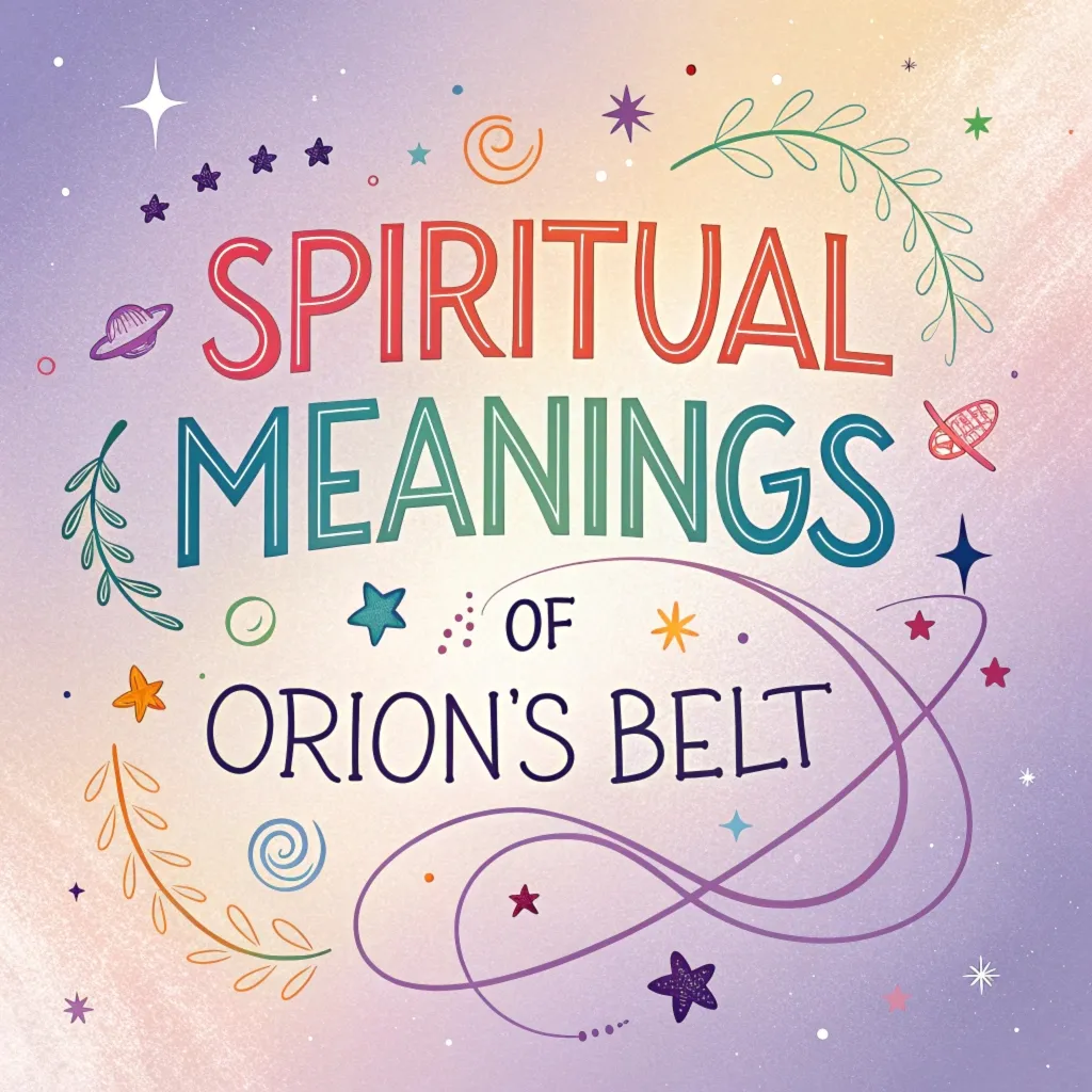 17 Spiritual Meanings of Orion's Belt: Cosmic Connections