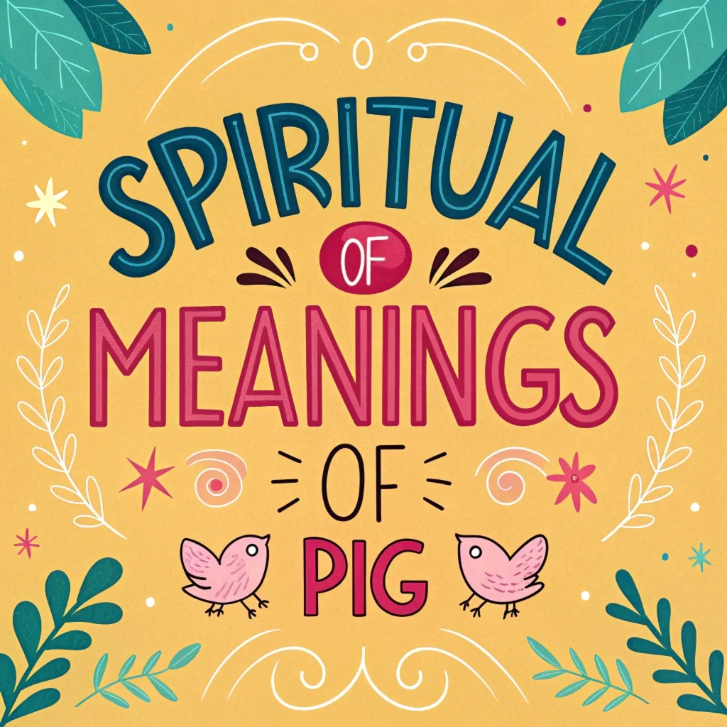 13 Spiritual Meanings of Pigs: Insights from the Humble Pig